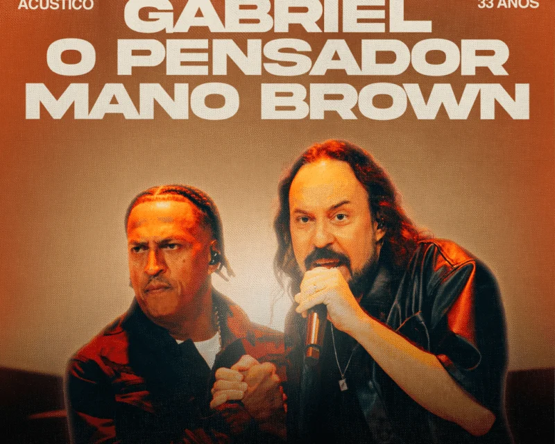 Gabriel O Pensador e Mano Brown lançam single inédito Gabriel O Pensador e Mano Brown lançam single inédito